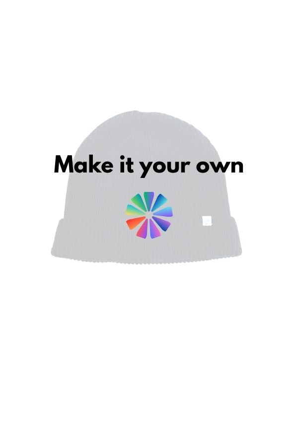 Nachhaltige Beanie aus Merinowolle - 100% customizable
