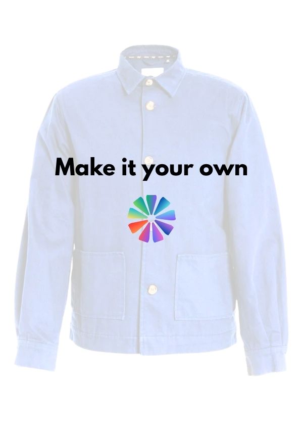 Nachhaltige Canvas Jacke - 100% customizable