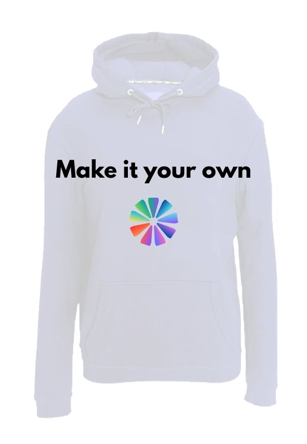 Nachhaltiger Hoodie (Bio/PET) - 100% customizable