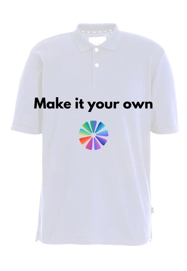 Nachhaltiges Poloshirt - 100% customizable