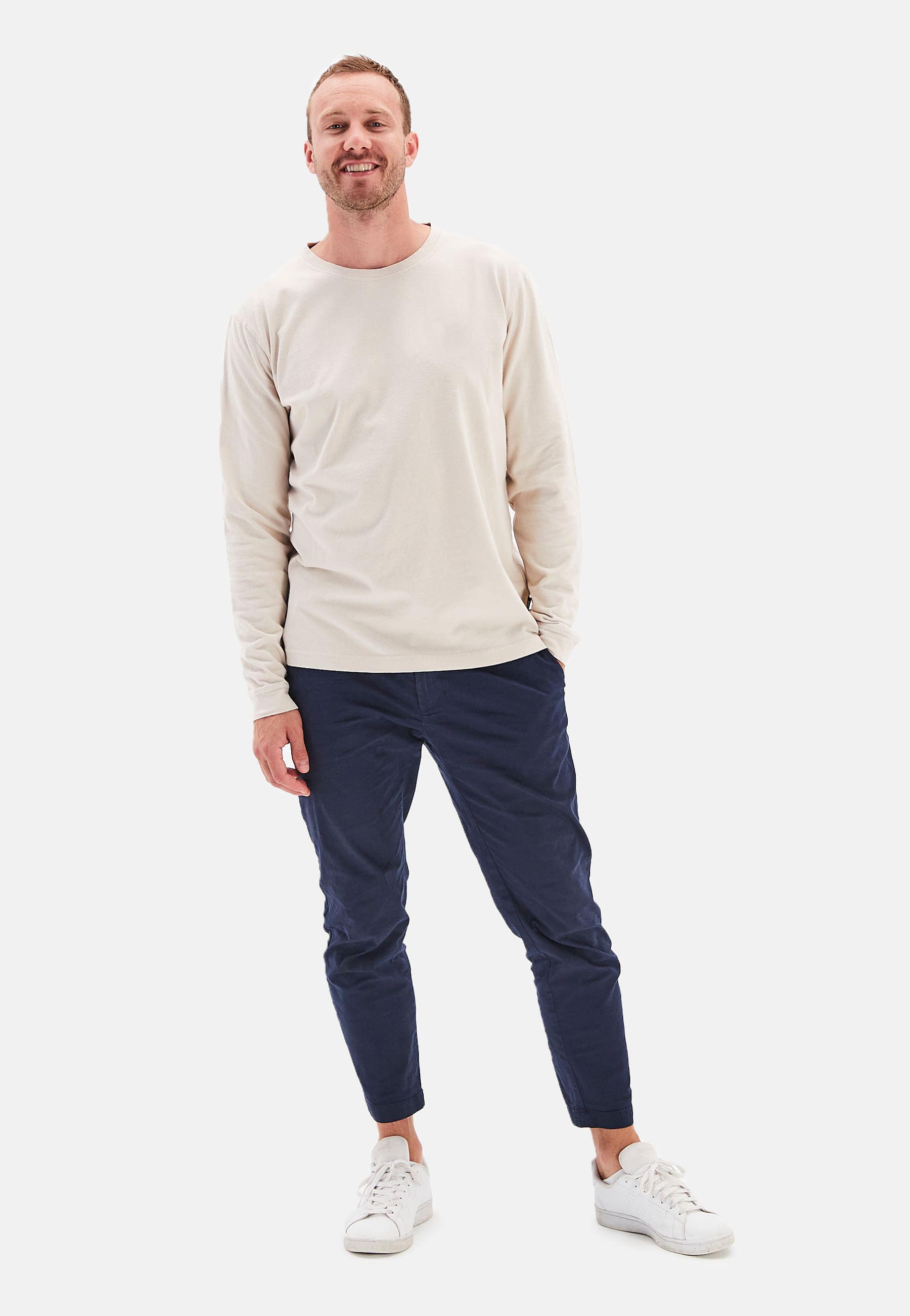 Essential Longsleeve Bio-Baumwolle - Langarmshirt - Pangu